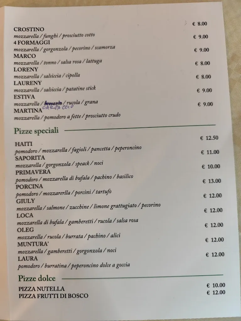 Menu_Verde Pistacchio di Girotti L. e Garcon F. S.N.C._Monte Urano_image_1