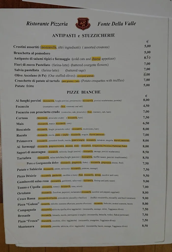 Menu_Fonte Della Valle_Montefortino_image_3