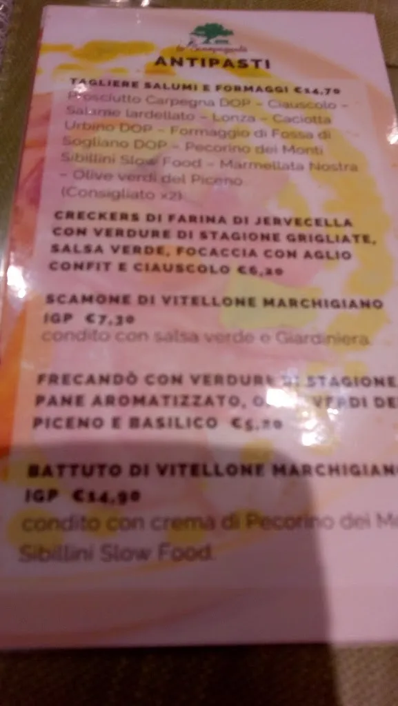 Menu_Bar Ristorante Pizzeria La Scampagnata_Montegiorgio_image_1