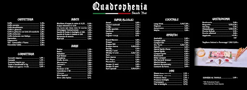 Menu_Snack Bar Quadrophenia -_Casarano_image_1