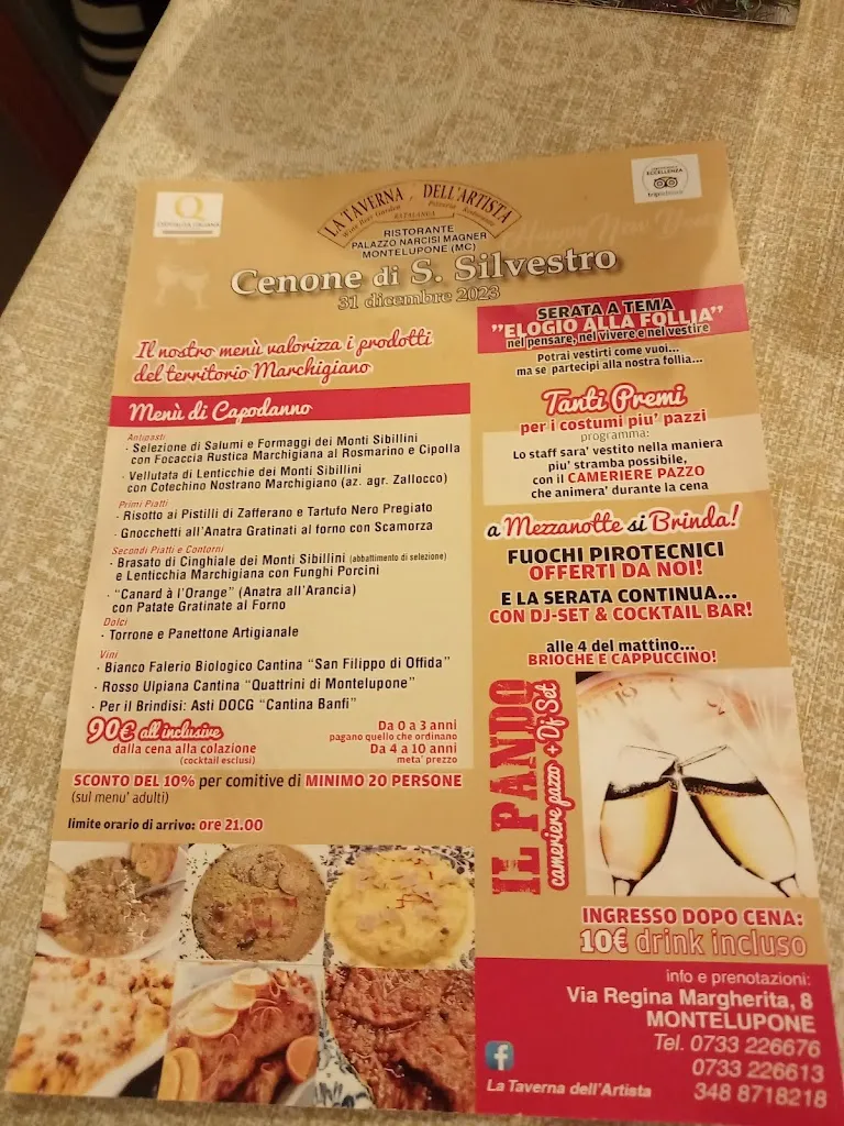 Menu_La Taverna dell'Artista Ristorante-Risotteria-Pizzeria_Montelupone_image_3