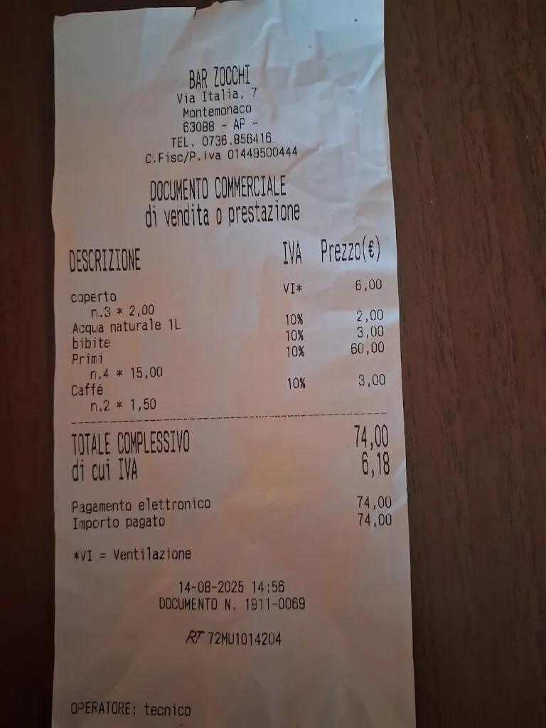 Stefano Casciaroli_Bar Zocchi Di Zocchi Massimo_Montemonaco_review