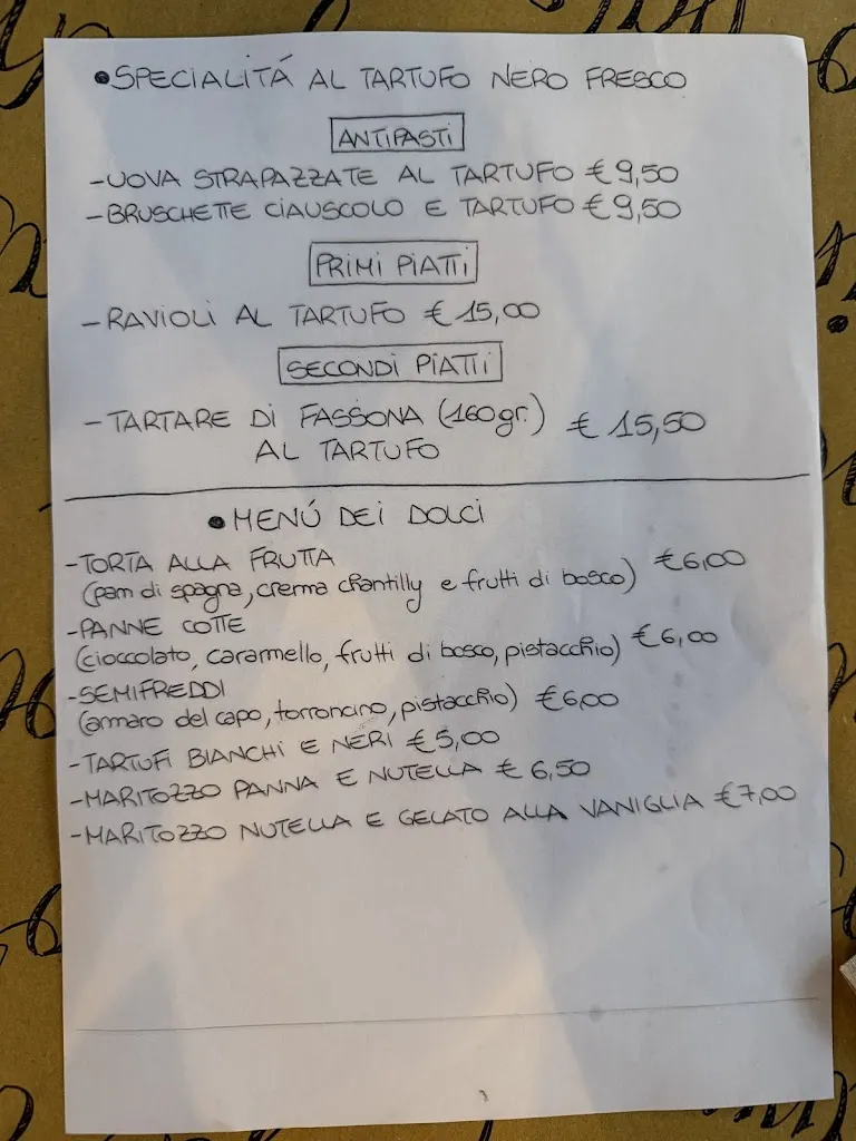 Menu_Trattoria Bar Del Pincio Di Irene Baldassarri & C. Snc_Morrovalle_image_1