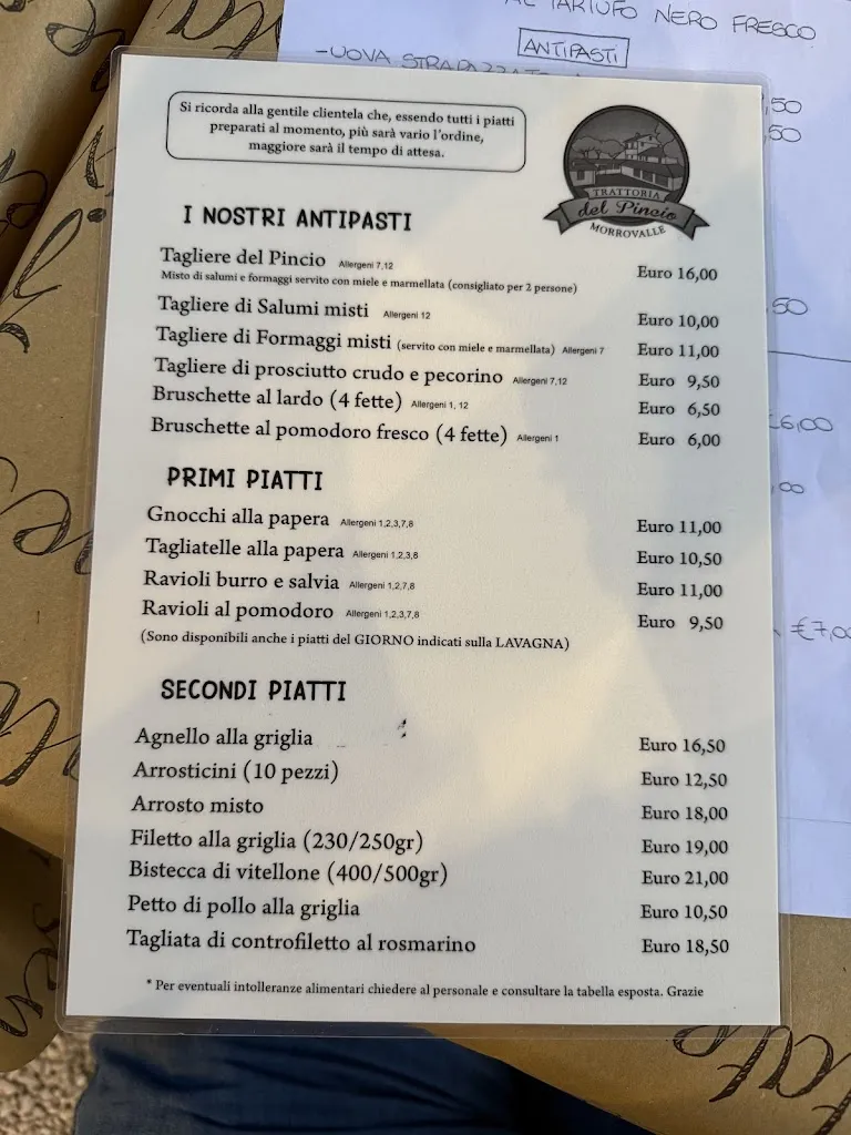 Menu_Trattoria Bar Del Pincio Di Irene Baldassarri & C. Snc_Morrovalle_image_3