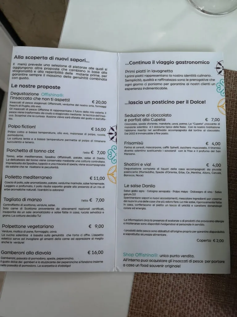 Menu_Danilo Osteria Creativa_Casarano_image_1