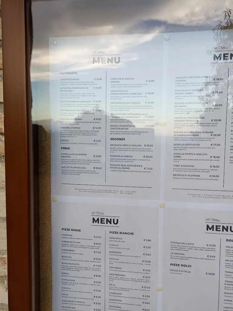 Menu_Ristorante il Villino_Passo di Treia_image_1