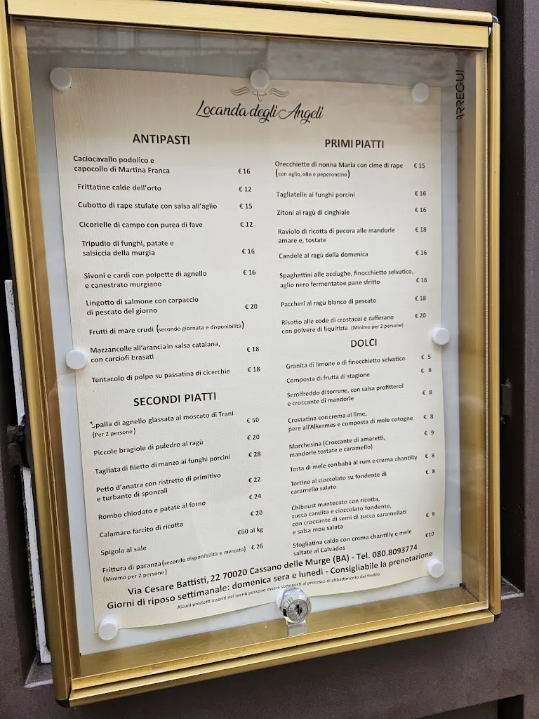 Menu_Locanda degli Angeli_Cassano delle Murge_image_1