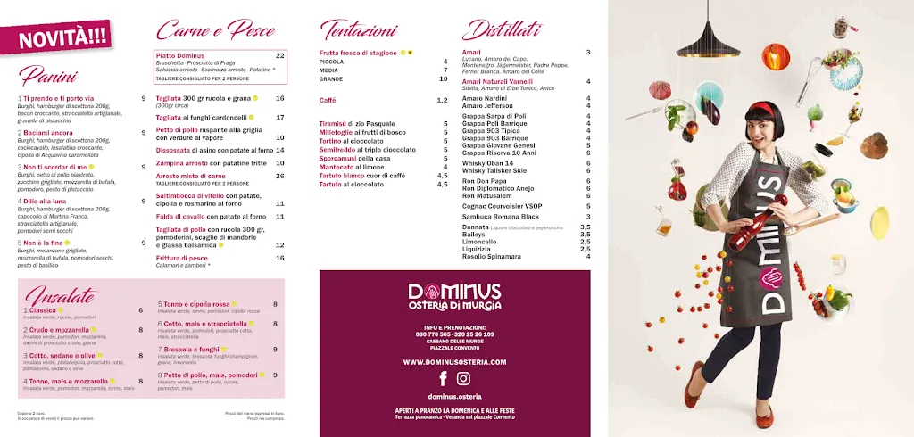 Menu_Dominus Osteria_Cassano delle Murge_image_2