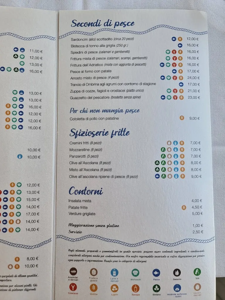 Menu_Ristorante La Conchiglia Numana_Numana_image_2