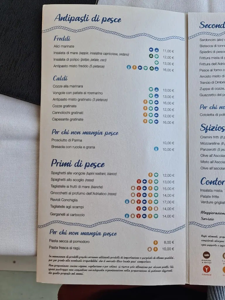 Menu_Ristorante La Conchiglia Numana_Numana_image_3