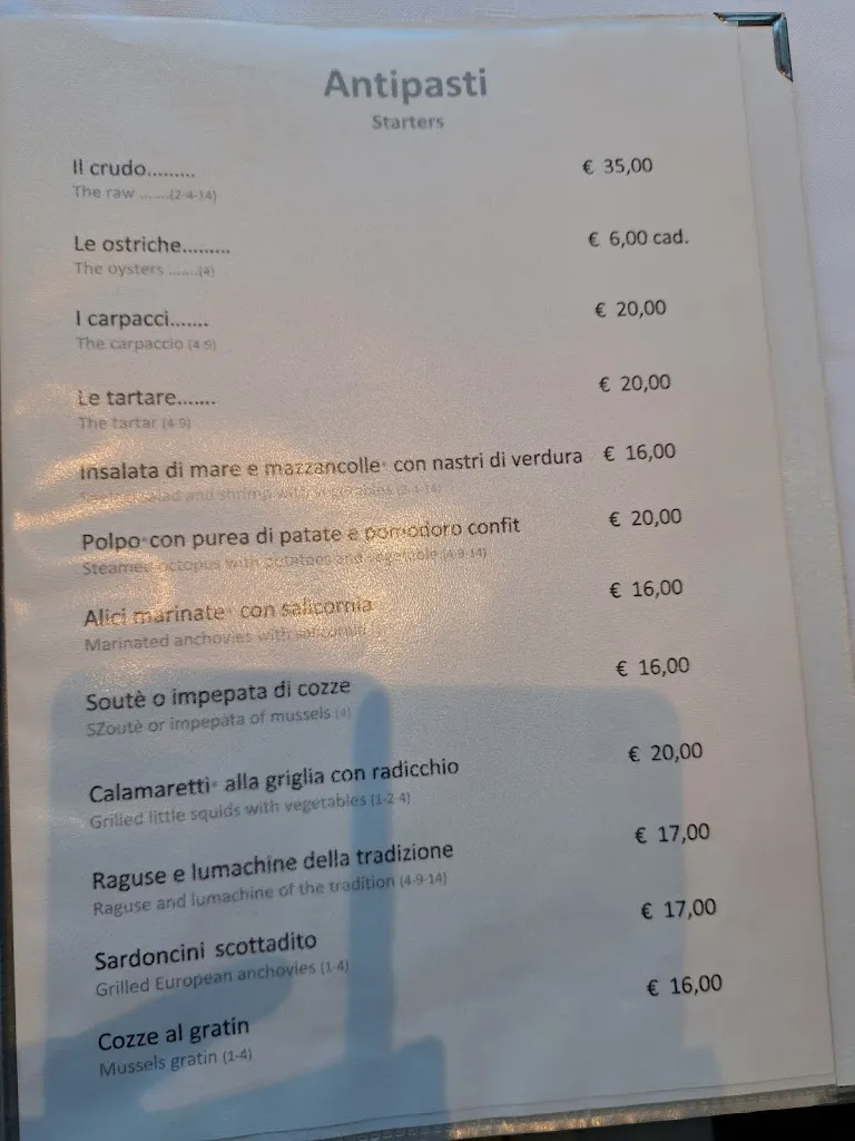 Menu_Il Cucale - Ristorante e Stabilimento Balneare_Numana_image_1