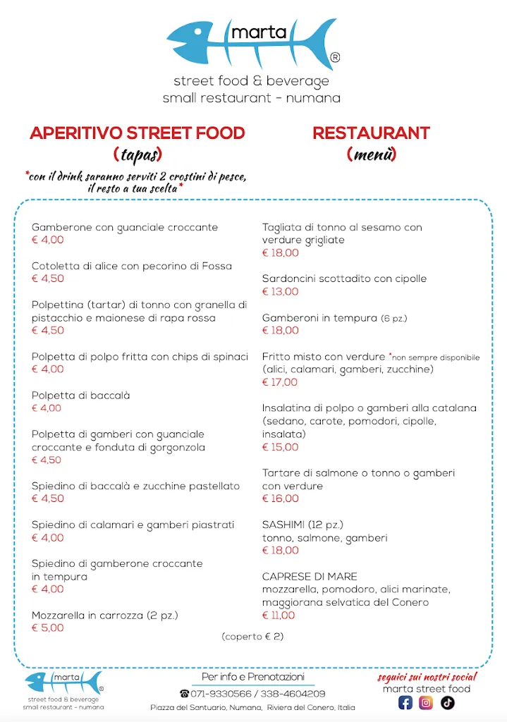 Menu_Marta - street food & beverage small restaurant Numana_Numana_image_3