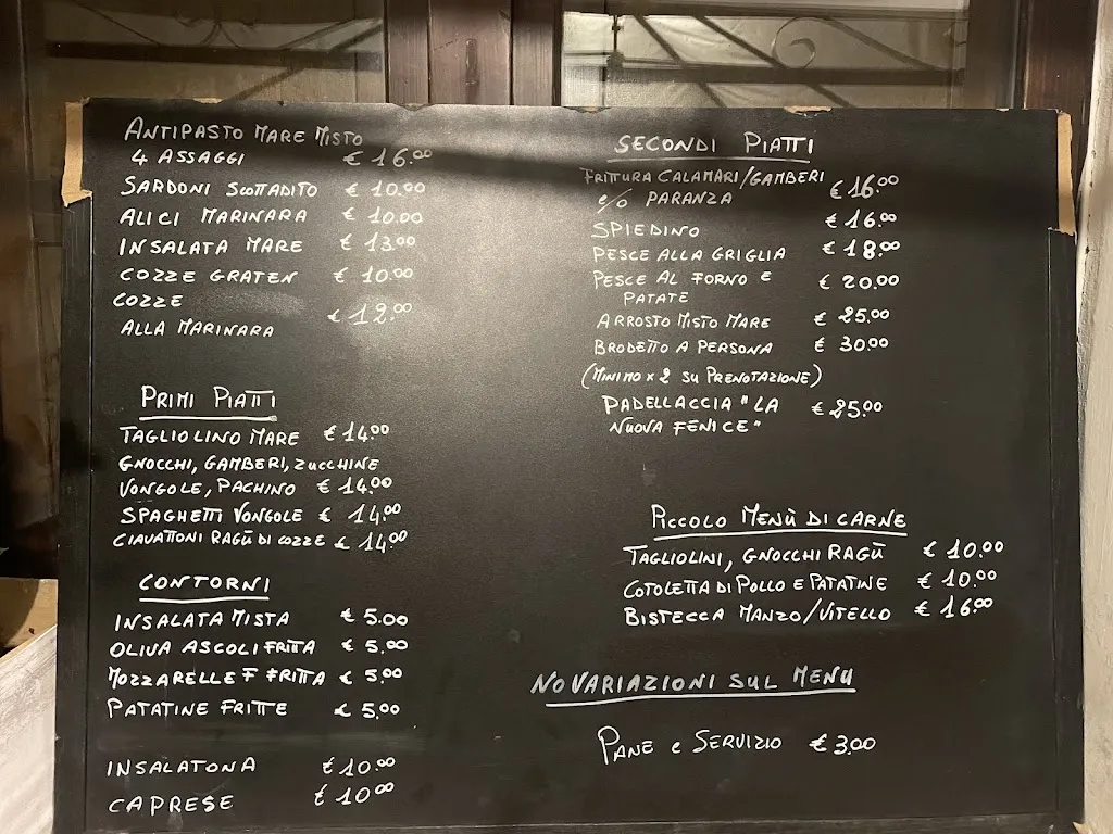 Menu_Ristorante La Nuova Fenice_Numana_immagine_2