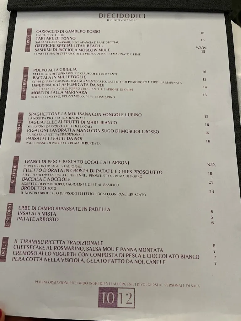 Menu_Diecidodici Ristorante_Numana_image_1