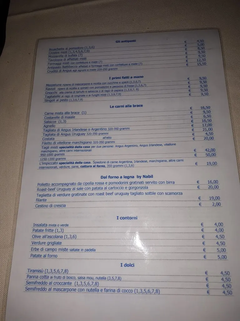 Menu_Il Battibecco Ristorante_Numana_image_4