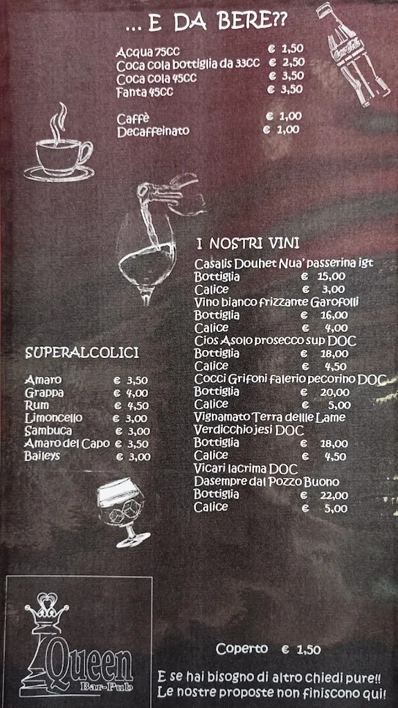 Menu_Bar Pub Queen_Pianello Vallesina_image_1