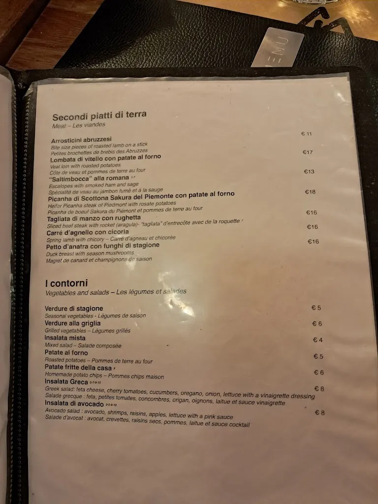 Menu_Trattoria Al Gran Sasso - dal 1965_Pie' del Sasso_immagine_4