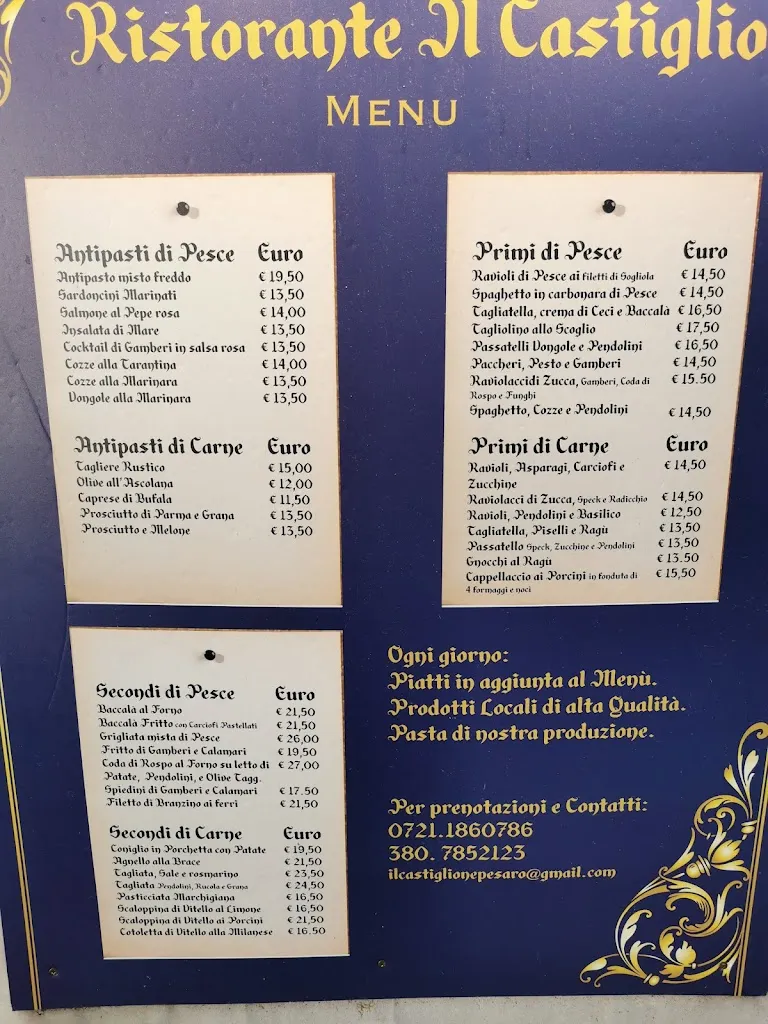 Menu_Il Castiglione Cocktail e Cucina_Pesaro_immagine_2