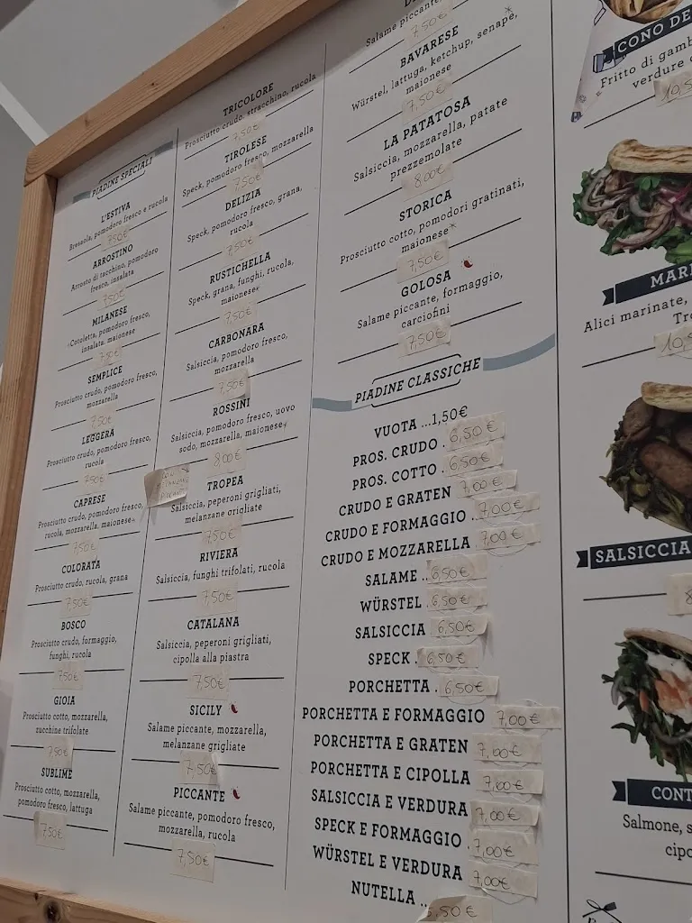 Menu_L'isola dei Sapori Pesaro - Piadine ben farcite e primi piatti_Pesaro_image_4