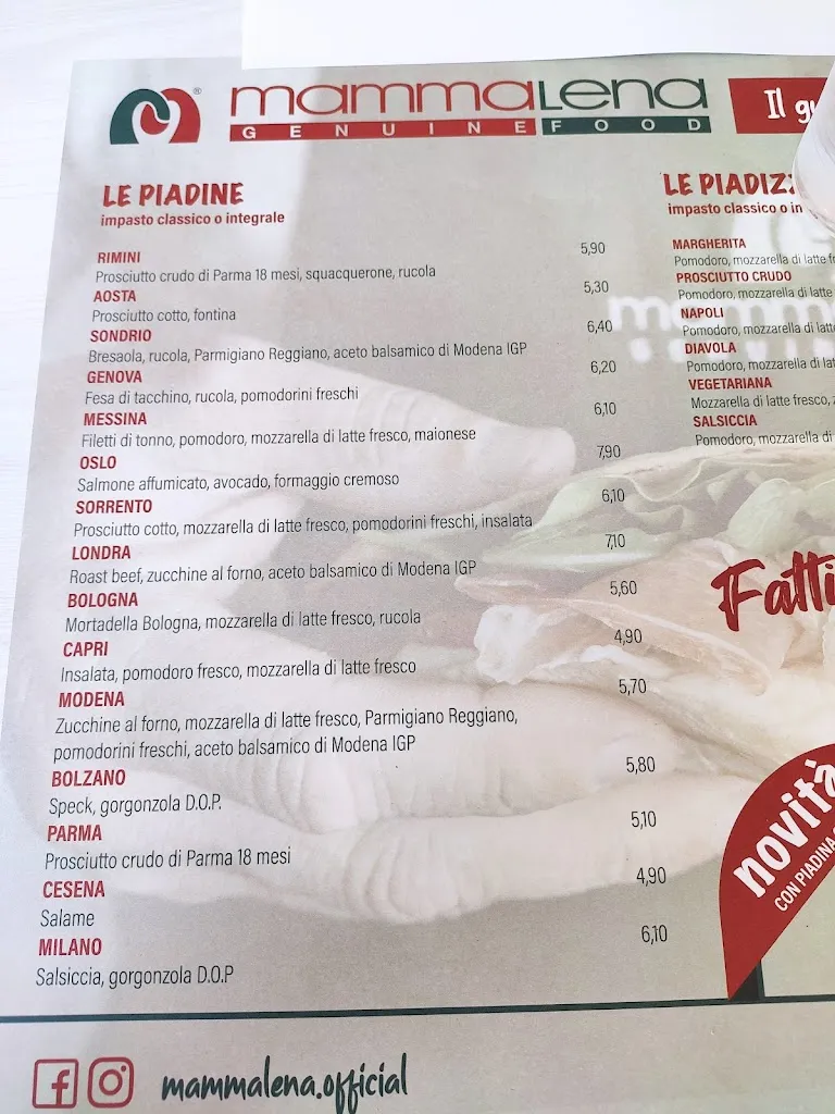 Menu_Valá Piadineria Pesaro_Pesaro_immagine_3