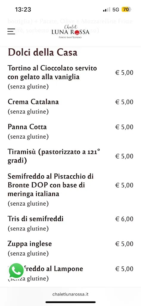 Menu_Chalet Luna Rossa_Porto Sant'Elpidio_image_2