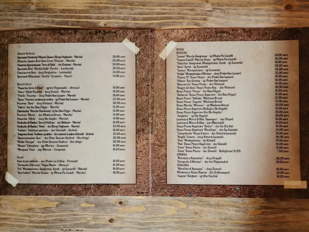 Menu_Ristorantino Angelina - Il Tempo e i Sapori_Porto Sant'Elpidio_immagine_1