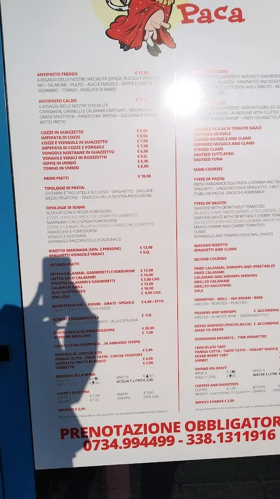 Menu_La Vaca Paca_Porto Sant'Elpidio_image_1
