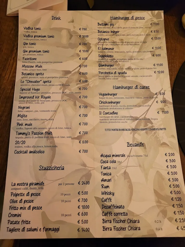 Menu_Botanico Bistrò_Porto Sant'Elpidio_image_4