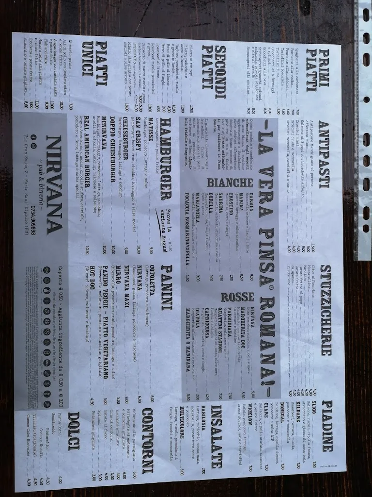 Menu_Bistrò Nirvana_Porto Sant'Elpidio_image_4