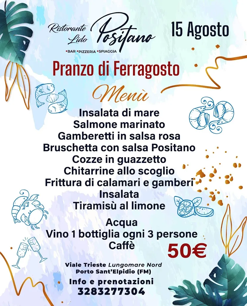 Menu_Ristorante Lido Positano - Porto Sant'Elpidio_Porto Sant'Elpidio_image_4