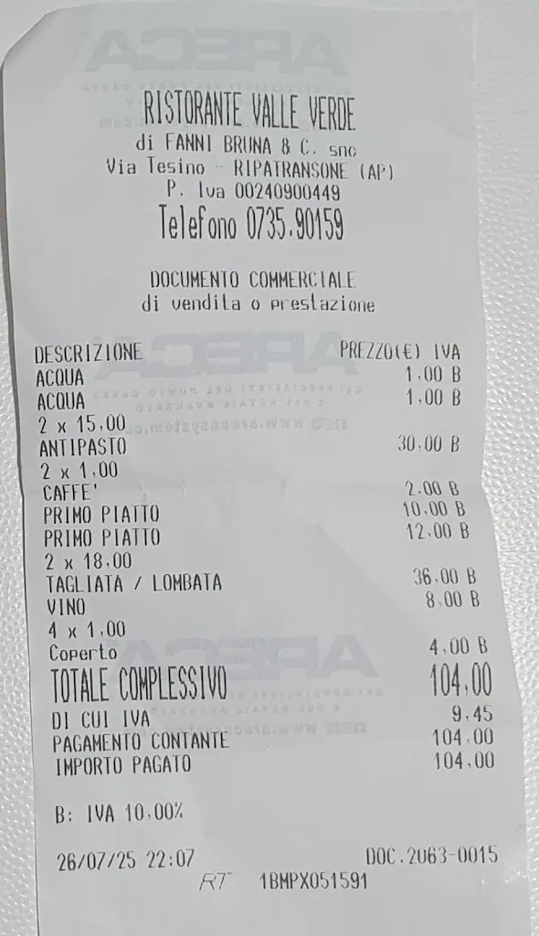 Roberto Scardoni_Ristorante Valle Verde, dal 1982_Ripatransone_review