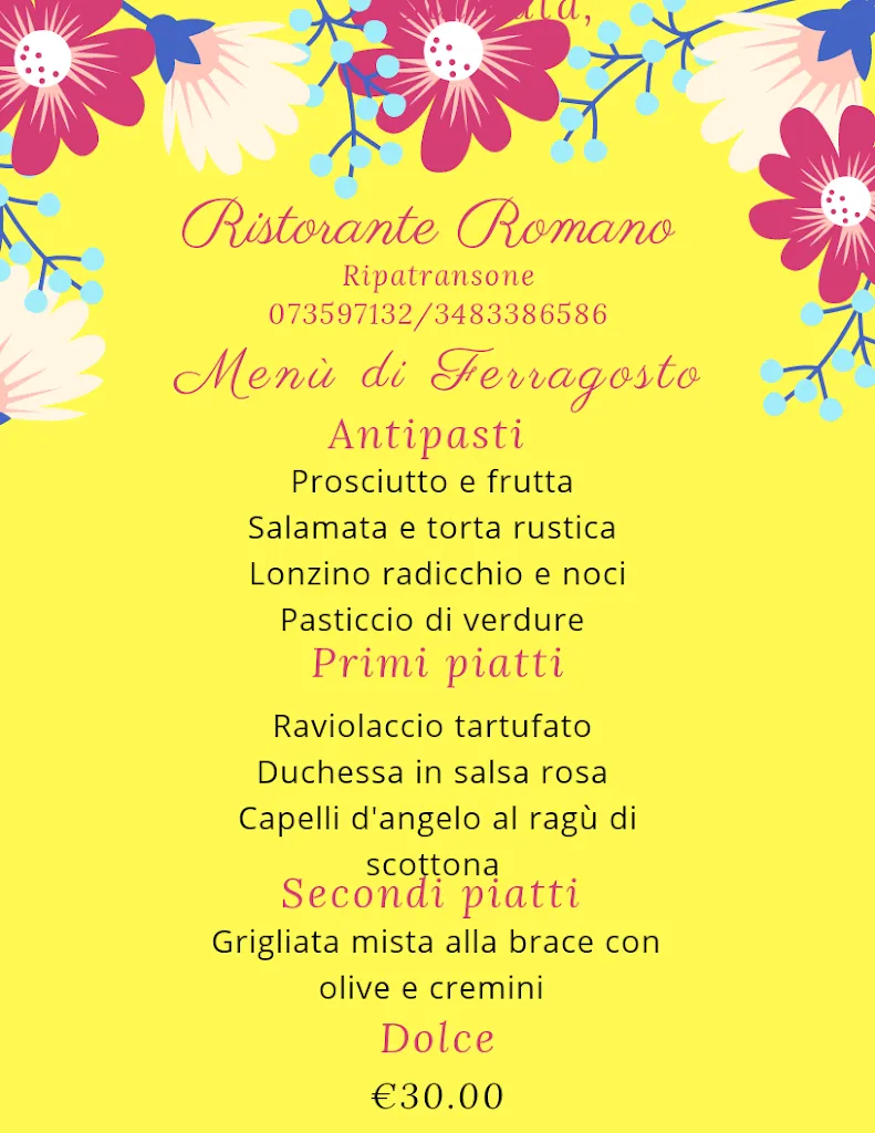 Menu_Ristorante ROMANO_Ripatransone_image_1