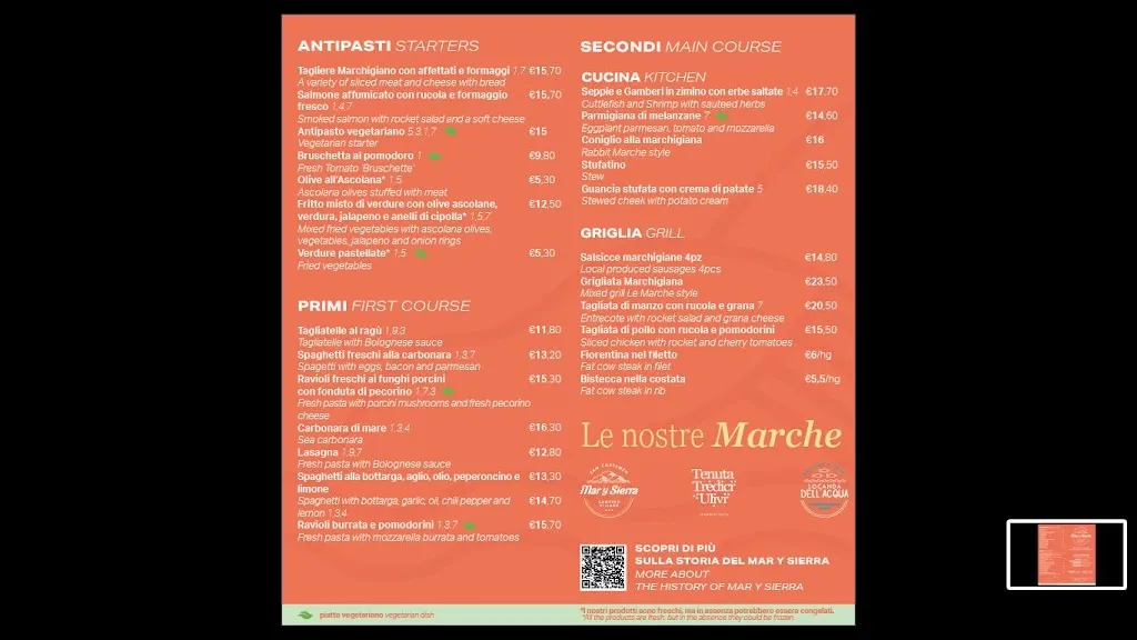 Menu_Ristorante Pizzeria Braceria Mar Y Sierra_San Costanzo_image_1