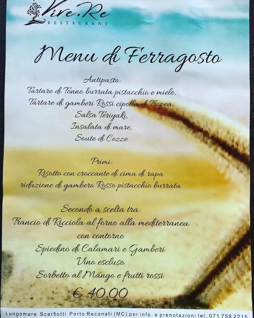 Menu_Vive.Re Restaurant Porto Recanati_Porto Recanati_image_4