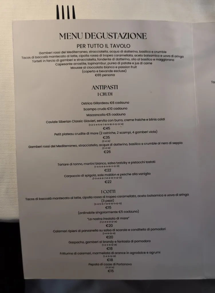 Menu_Nolita Restaurant Porto Recanati_Porto Recanati_image_1