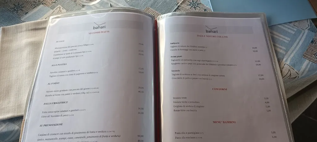 Menu_Bahari Cafè Restaurant_Porto Recanati_image_3