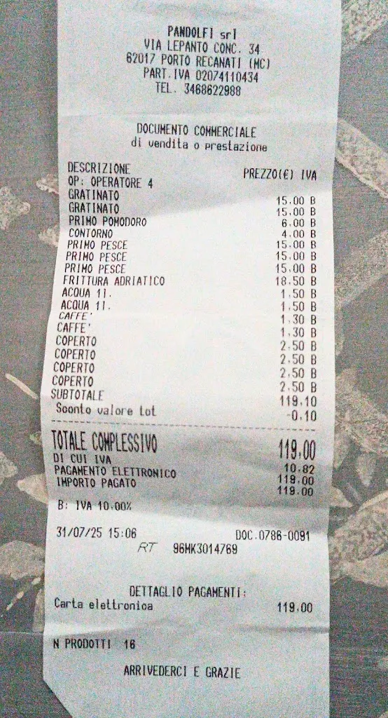 Davide_Bagni Carlo e Domenico - Bar Ristorantino_Porto Recanati_review