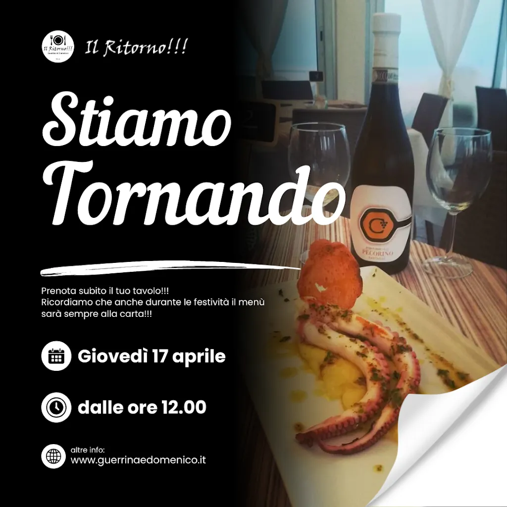 Menu_IL RITORNO!!! Guerrina & Domenico_Porto Recanati_image_1