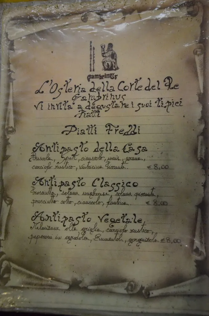 Menu_Gambrinus Pub birreria_Porto Recanati_image_4