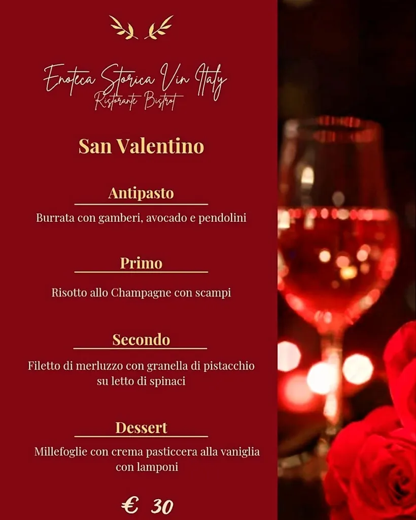 Menu_Ristorante Enoteca Vin Italy di Zeno Pistola - Sant'Angelo_Sant'Angelo in Vado_image_1