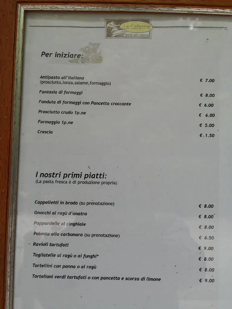 Menu_Ristorante Le Cafanne_Serra Sant'Abbondio_image_1