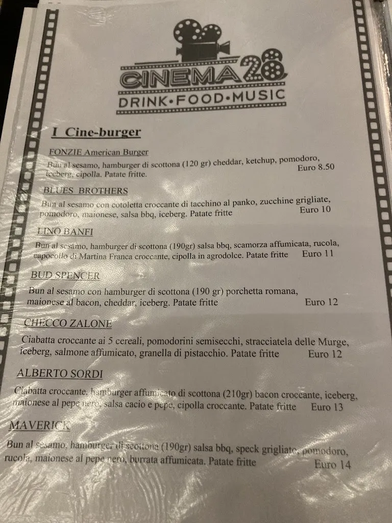 Menu_Cinema 28_Castri di Lecce_image_2
