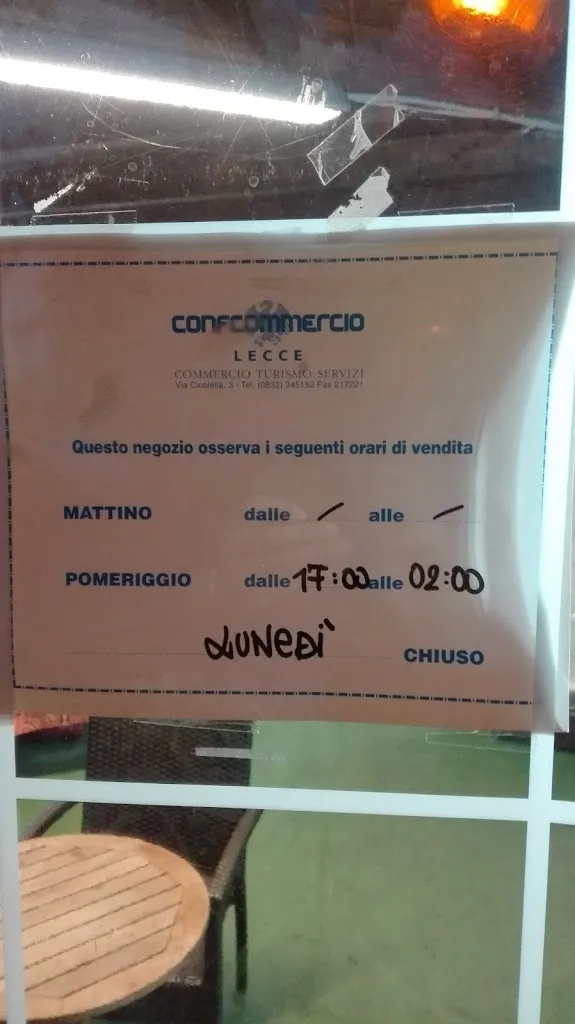 Menu_Lo Chalet_Castri di Lecce_image_1