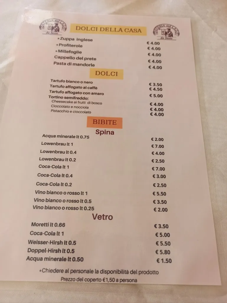 Menu_Osteria Sul Lago Da Sesto_Serrapetrona_image_1