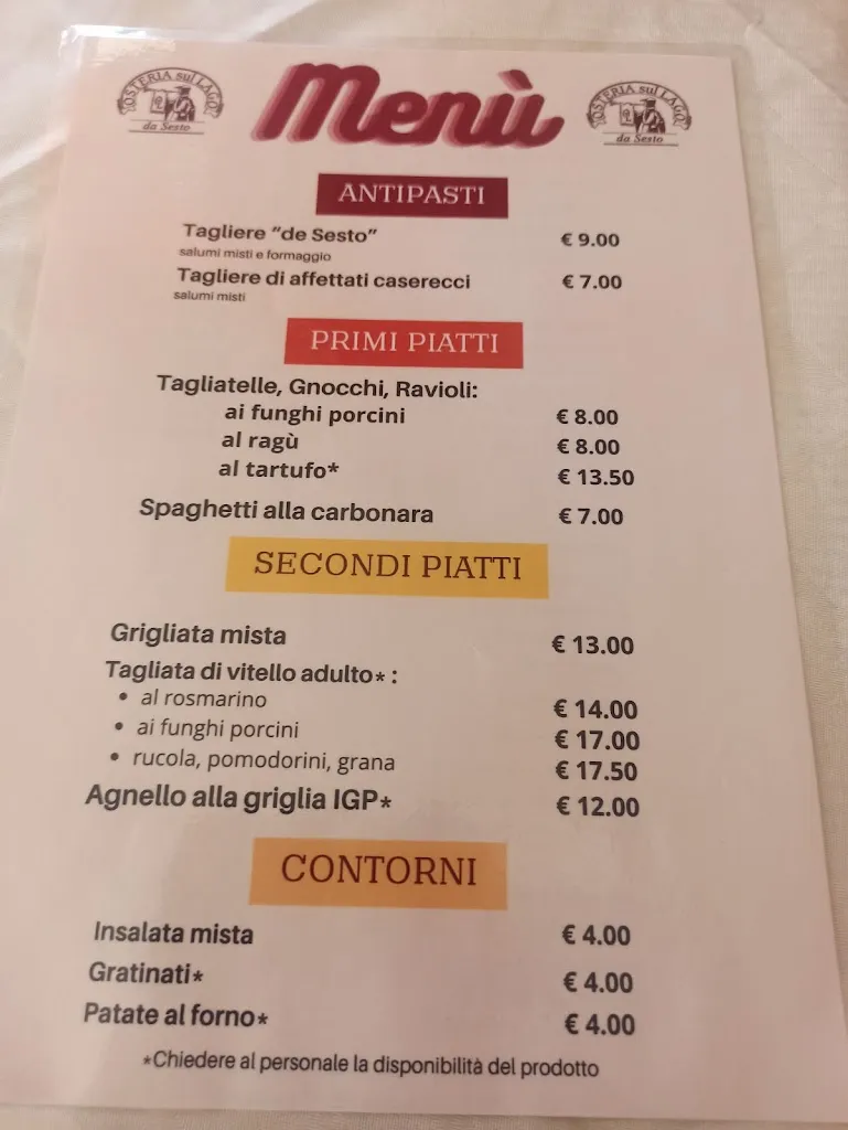 Menu_Osteria Sul Lago Da Sesto_Serrapetrona_image_4
