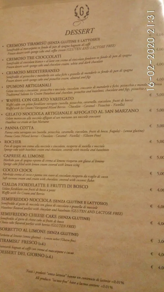 Menu_Gusto_Castrignano De' Greci_image_3