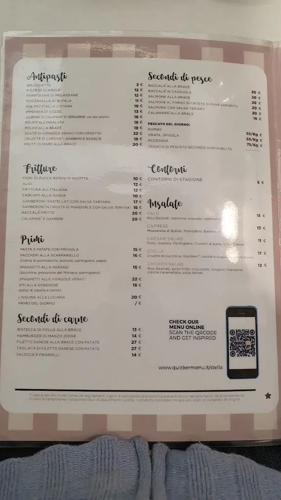 Menu_Ristorante e Pizzeria Stella_Stella_image_2