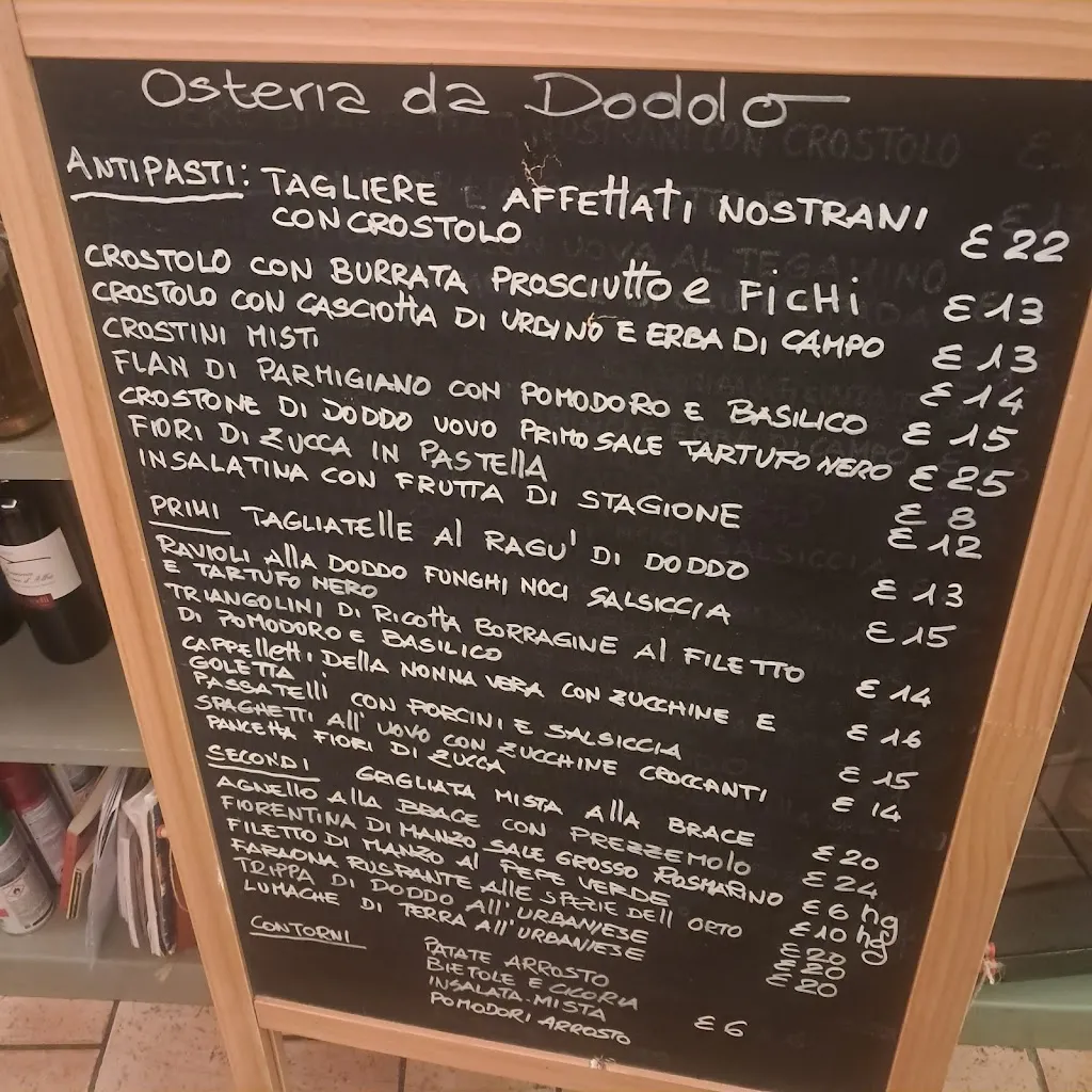 Menu_Trattoria Del Buongustaio Da Doddo_Urbania_image_1