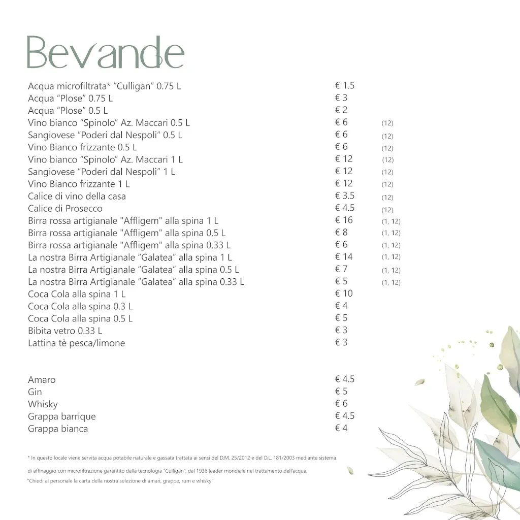 Menu_Amici Miei Ristorante Pizzeria_Urbino_image_3