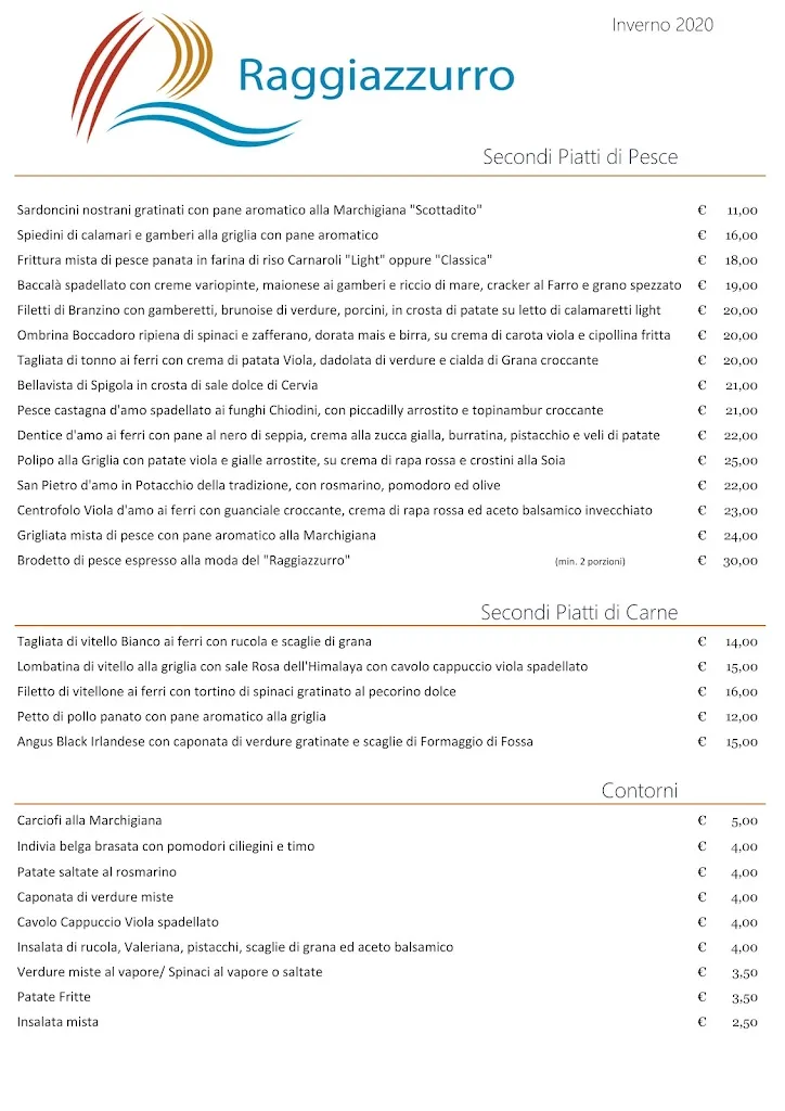 Menu_Ristorante Raggiazzurro_Senigallia_immagine_2